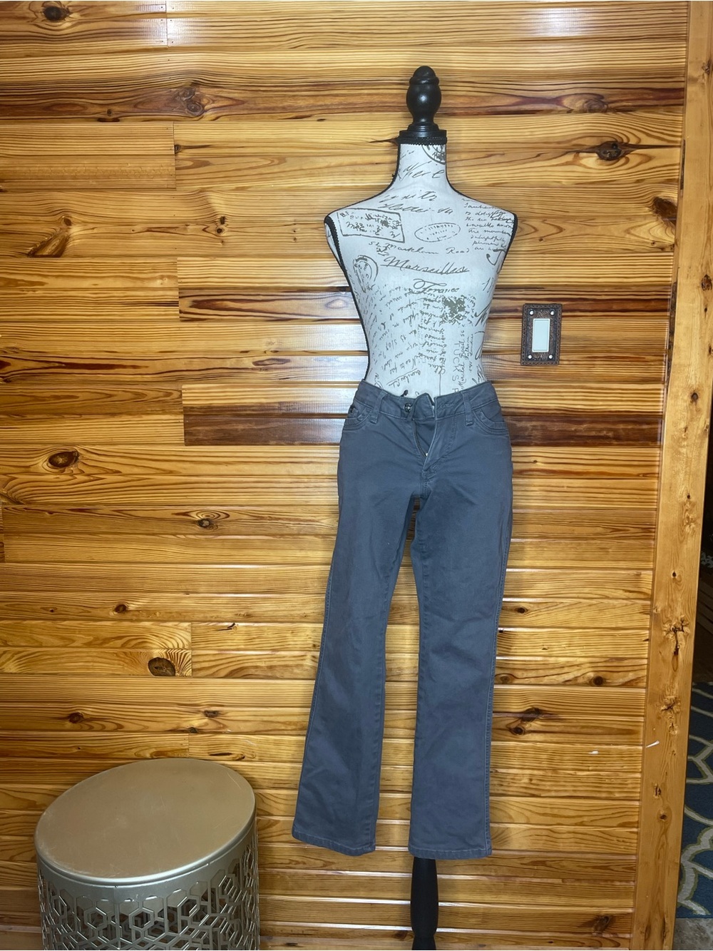 Kuhl Women's Straight-Leg Pants in Charcoal Gray SZ 0 Short